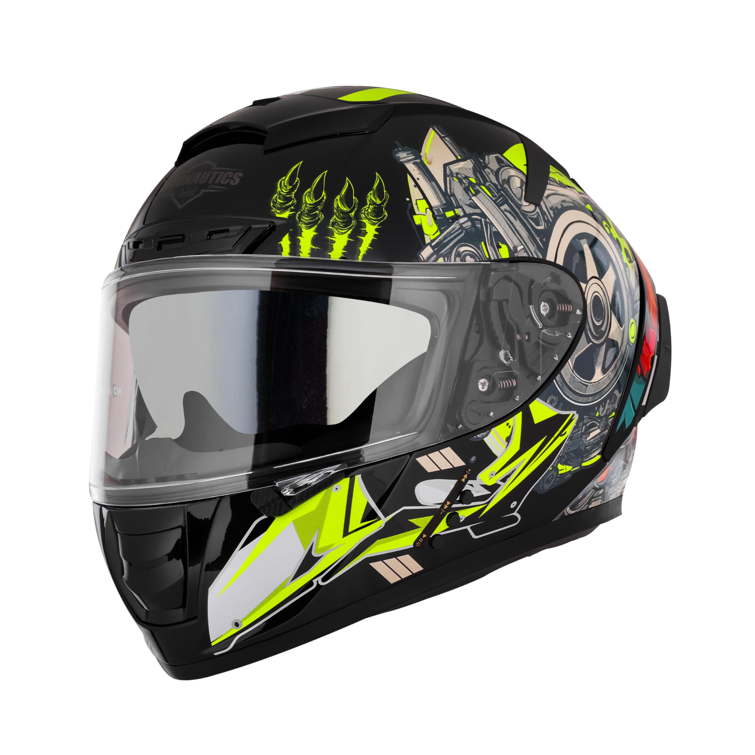 Steelbird SBH-32 Trickster Bluetooth ISI and Dot Certified Full